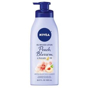 Nivea Body Lotion Peach Blossom & Avocado Oil 16.9oz
