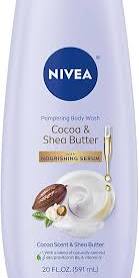 Nivea Body Wash Cocoa Scent & Shea Butter 20oz