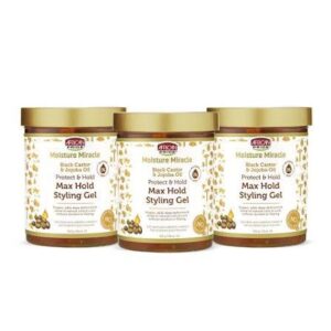 African Pride Max Hold Styling Gel 18oz