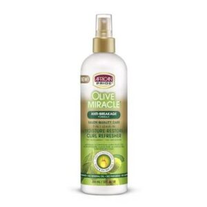 African Pride Olive Miracle curl refresher 12 oz