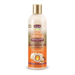 African Pride Shea Miracle mosturizing milk  12 oz