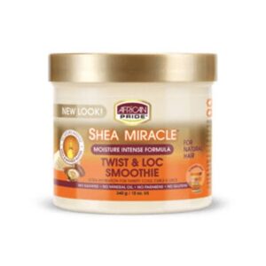African Pride Shea Miracle twist & loc smoothie  12 oz
