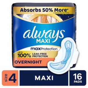 Always Pads Size 4 Maxi 16 ct