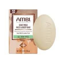 Ambi Bar Soap 3.5 oz Goat Milk Face & Body Bar