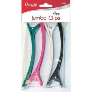 Annie 4 Pk Jumbo Clips
